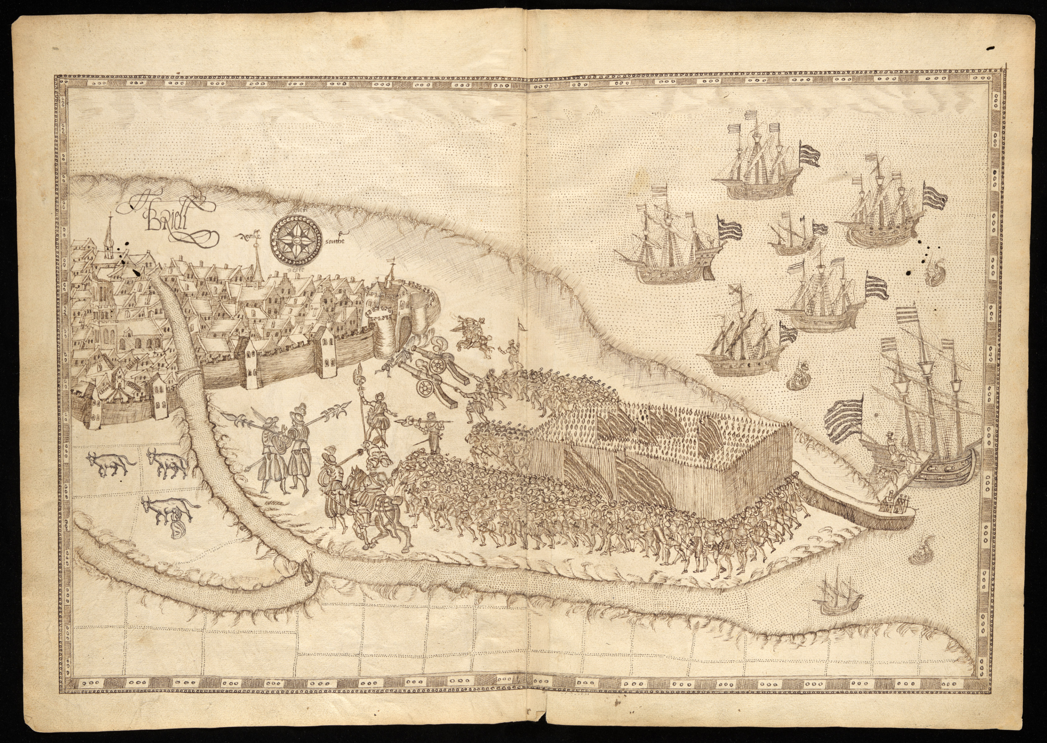 Folio 3v - 4r - Brill